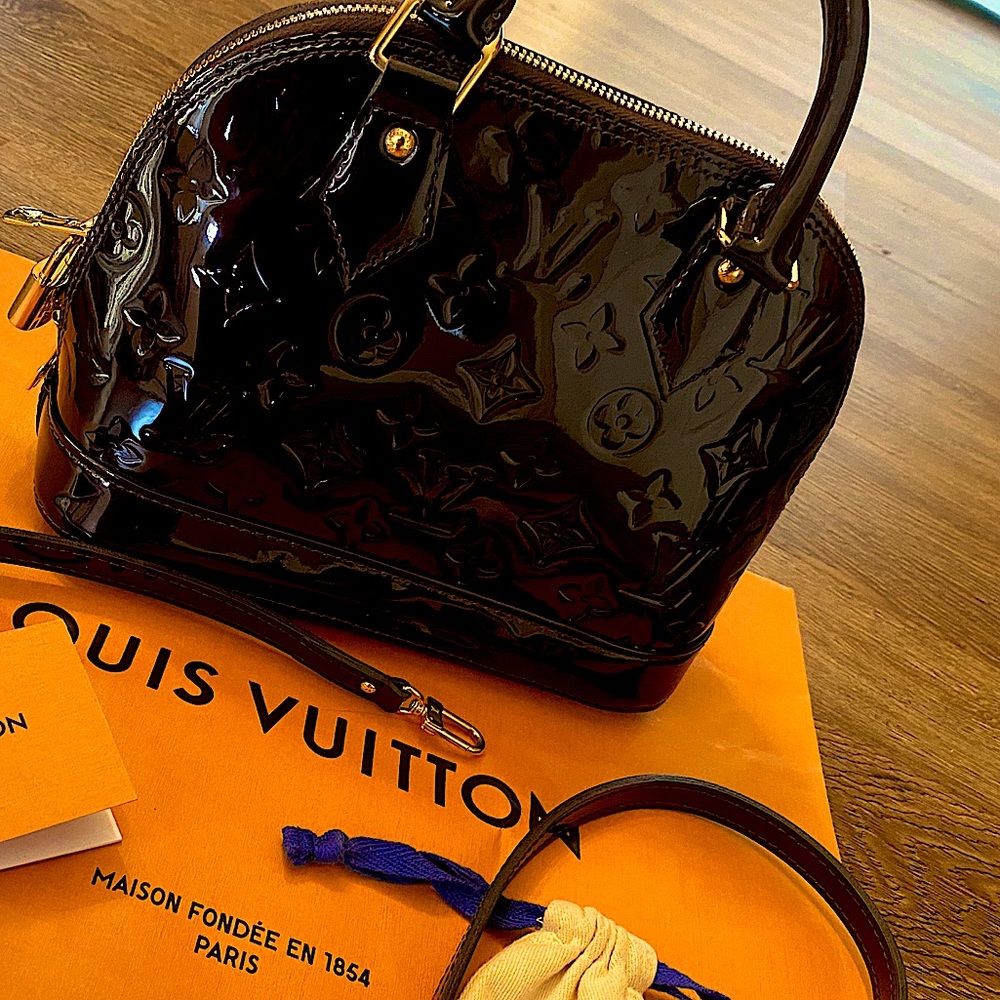 Louis Vuitton Alma BB Amarante Crossbody